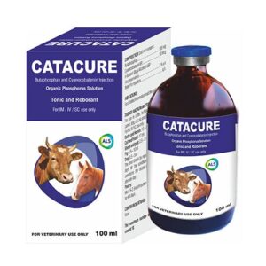 Catacure Butaphosphan and Cyanocobalamin Injection 100 ml
