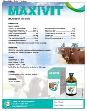 MAXIVIT Multivitamin Injection
