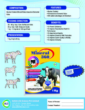 Mineral 360 Glycine Chelated Mineral Mixture